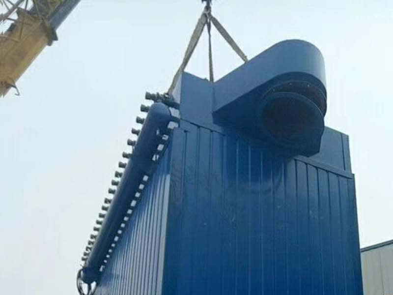 脈沖式布袋除塵器施工案例