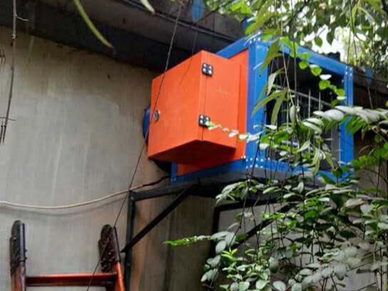 餐飲一條街油煙凈器案例