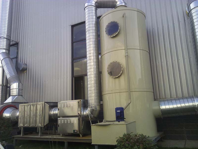 寶雞PP酸霧噴淋塔