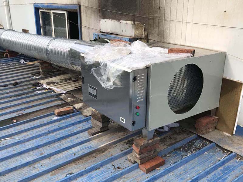 川香奇香除塵器安裝案例圖3