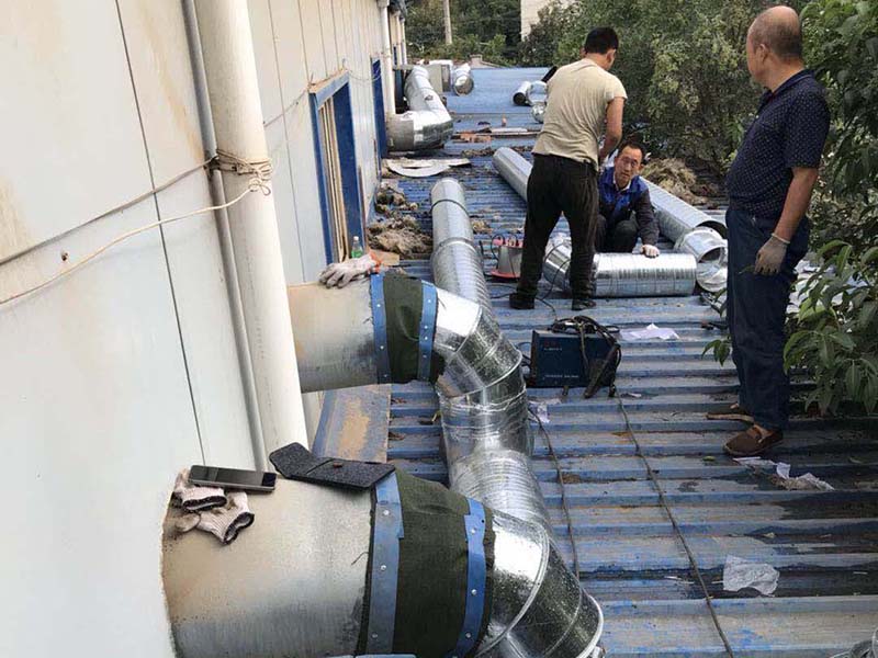 川香奇香除塵器安裝案例圖4