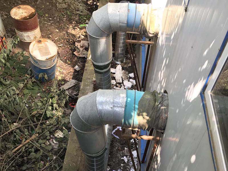 川香奇香除塵器安裝案例圖2