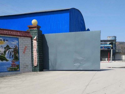 寶雞破石廠布袋除塵器安裝案例